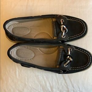 Sperry black slip-one’s. Size 7.5.